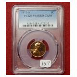 1973 S Lincoln Cent PCGS PR68 RD CAM