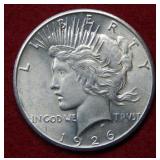 1926 Peace Silver Dollar