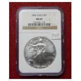 2004 Silver Eagle 1oz NGC MS69
