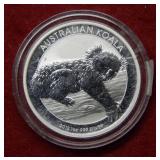 2012 Australia Koala 1oz .999 Silver Bullion