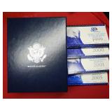 (4) US Proof State Quarter Sets with free Mint Box