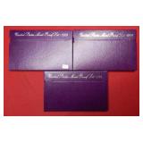 1989-1990-1991 US Proof Coins