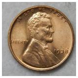1938 Lincoln Wheat Cent
