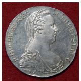 1780 Maria Theresa Silver Restrike