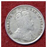 1910 Canada Silver Half Dollar
