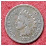 1875 Indian Head Cent