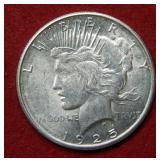 1925 S Peace Silver Dollar