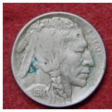 1914 D Buffalo Nickel
