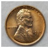 1939 D Lincoln Wheat Cent