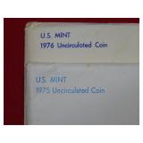 1975 & 1976 US Mint Set Coins