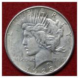 1923 D Peace Silver Dollar Coin