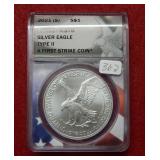 2021(S) Silver Eagle Type II ANACS MS70