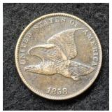 1858 Flying Eagle Head Cent