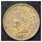 1907 Indian Head Cent