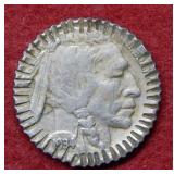 1934 Buffalo Nickel - engraved edge