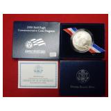 2008 Bald Eagle UNC Silver Dollar