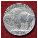 1913 D Buffalo Nickel Type I - grainy