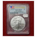 2025 (W) Silver Eagle 1oz PCGS MS70
