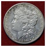 1892 S Morgan Silver Dollar Coin