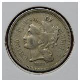1867 Three Cent Nickel