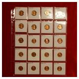 (20) Proof Lincoln Cents back to 1957