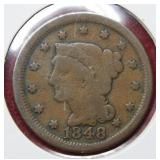 1848 Large Cent