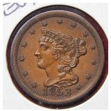 1853 Half Cent