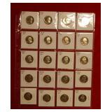 (20) Proof Washington Quarters back to 1968
