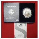 2008 W UNC Silver Eagle