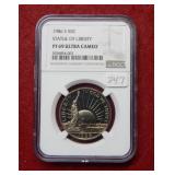 1986 S Statue of Liberty Half NGC PF69 Ultra Cameo