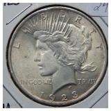 1923 Peace Silver Dollar