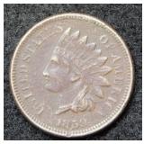 1859 Indian Head Cent - first year
