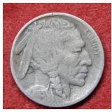 1915 D Buffalo Nickel - dark