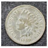 1880 Indian Head Cent - dark
