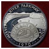 1970 Canada Silver Commemorative River PKWY