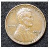 1913 D Lincoln Wheat Cent