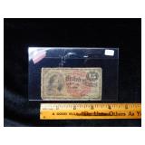 Fourth Issue Fifteen Cent Fractional Note #1258