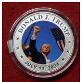 Trump/Fight Fight Fight 1oz .999 Silver Bullion