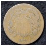 1871 Two Cent Piece