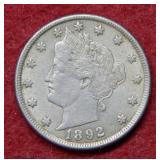 1892 Liberty Head Nickel