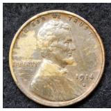1914 S Lincoln Wheat Cent