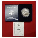 2011 W UNC Silver Eagle 1oz