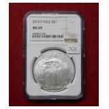 2010 Silver Eagle 1oz NGC MS69