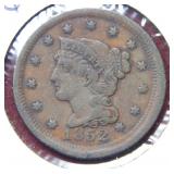 1852 Large Cent