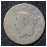 1824 Large Cent