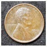 1912 S Lincoln Wheat Cent