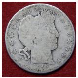 1915 Barber Silver Half