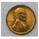 1938 Lincoln Wheat Cent