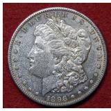 1896 S Morgan Silver Dollar