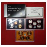 2011 Silver Proof Coins